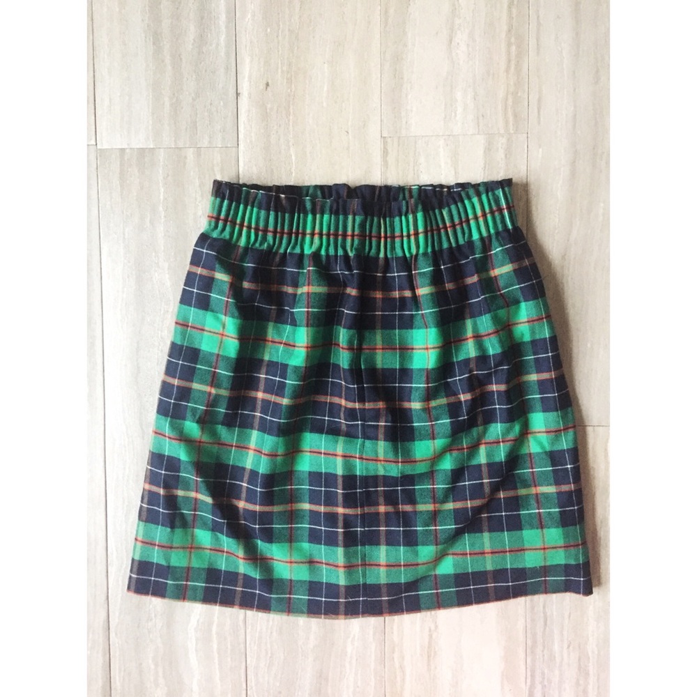 J.Crew Popular Tartan Mini Skirt